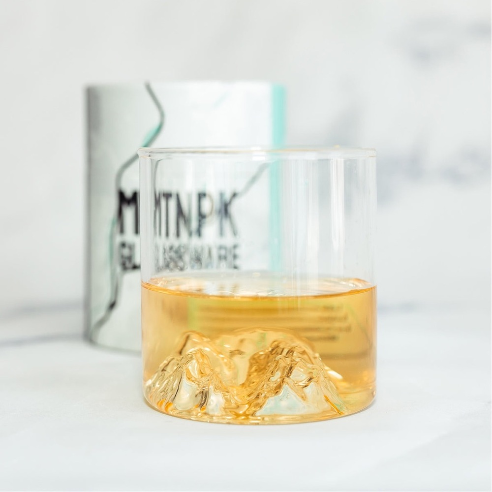 MTNOK Glassware Lake Louise tumbler glass